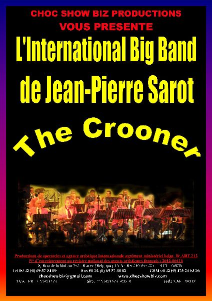 Composition affiche IBB the crooner vido